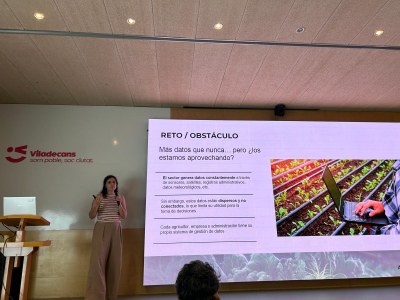 Agrixels en la jornada de presentación de AgroDeltaLab en Viladecans Agrixels en la jornada de presentación de AgroDeltaLab en Viladecans